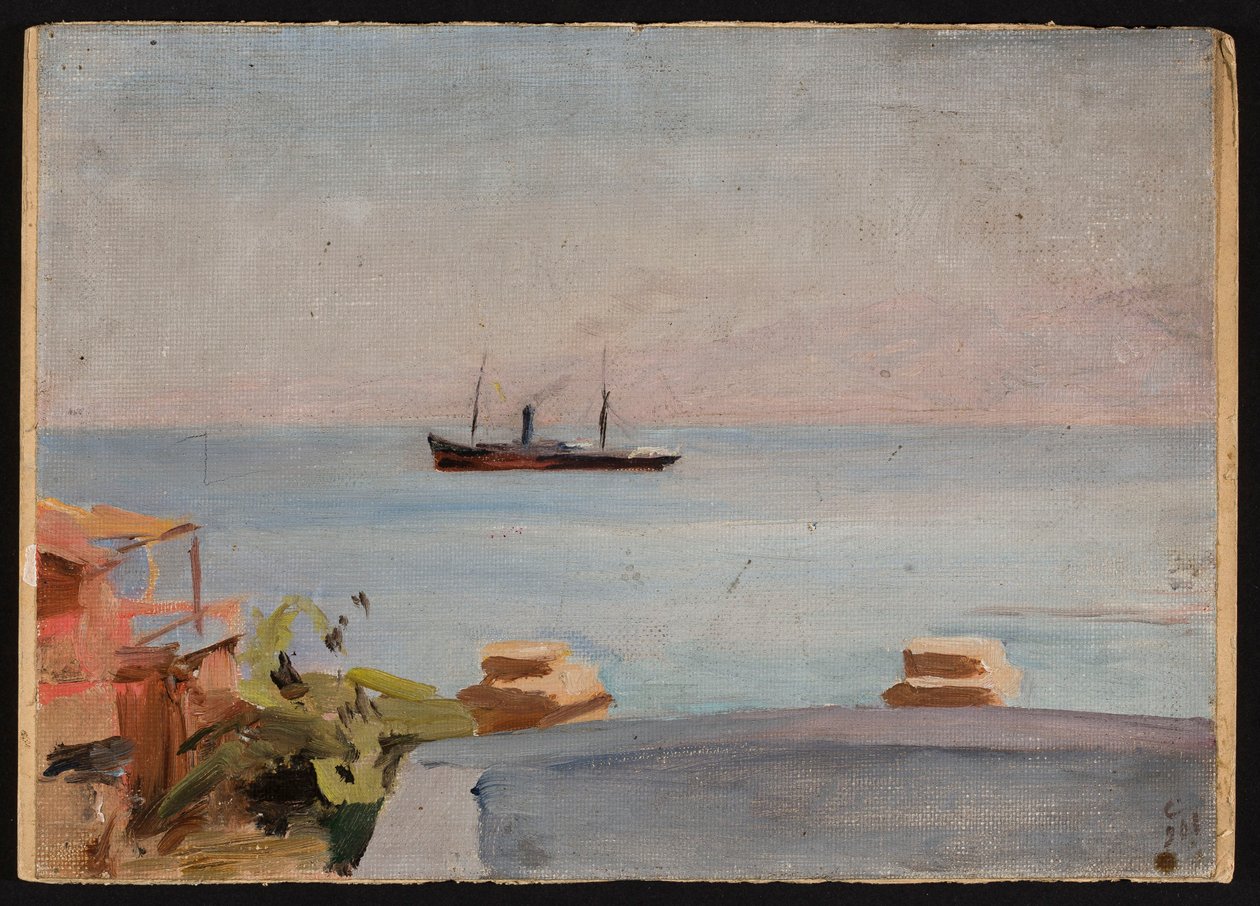 Beirut - Libanon-Gebirge. Aus der Reise nach Palästina von Jan Ciągliński