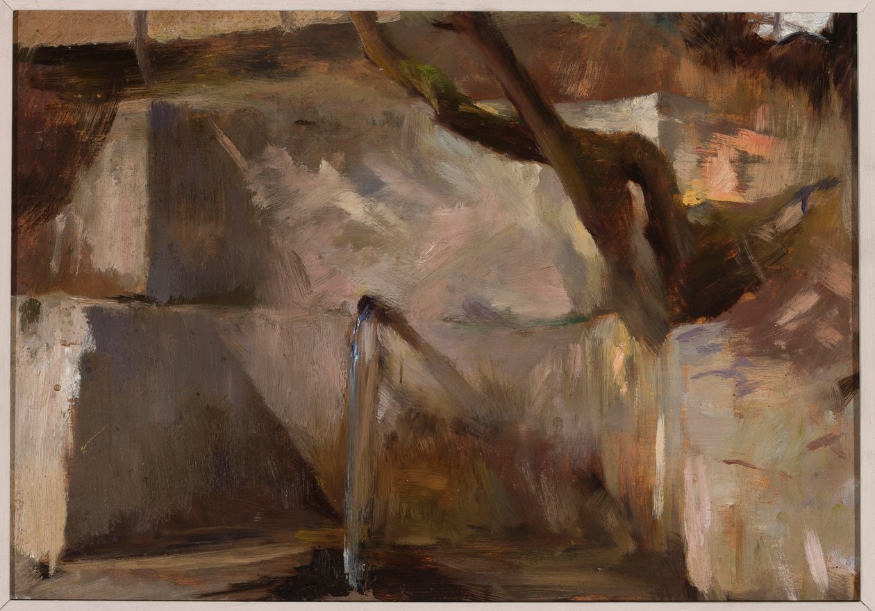 Brunnen in der Nähe von Jalta. Von einer Reise auf die Krim von Jan Ciągliński