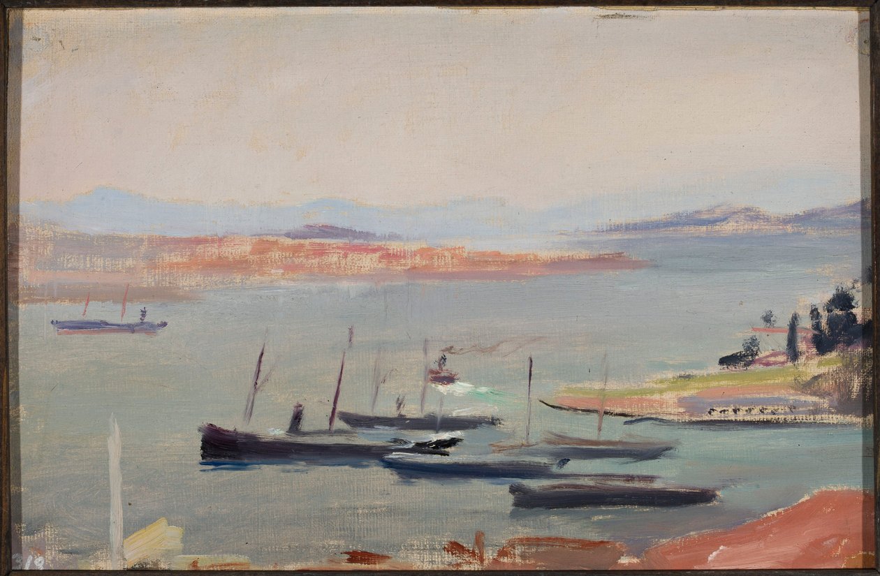 Auf dem Landgut, am Eingang zum Bosporus. Aus der Reise nach Konstantinopel von Jan Ciągliński