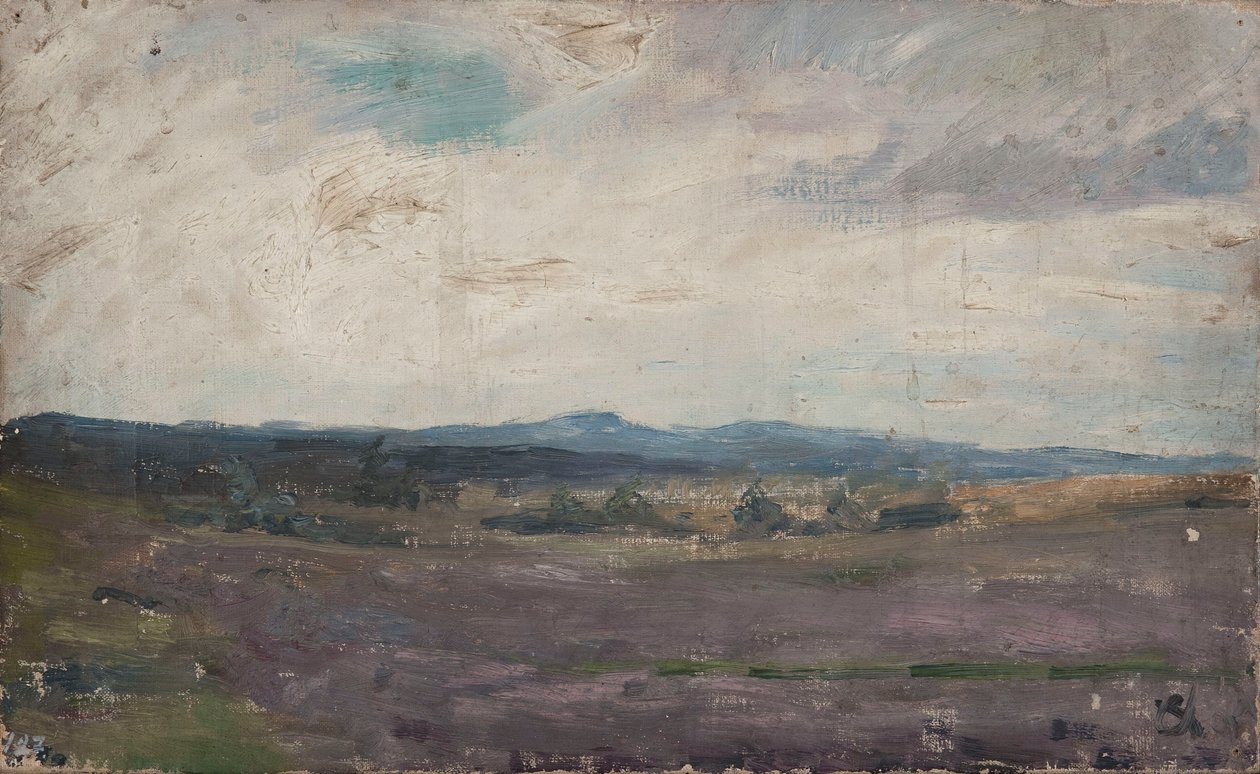 Landschaft aus Finnland von Jan Ciągliński