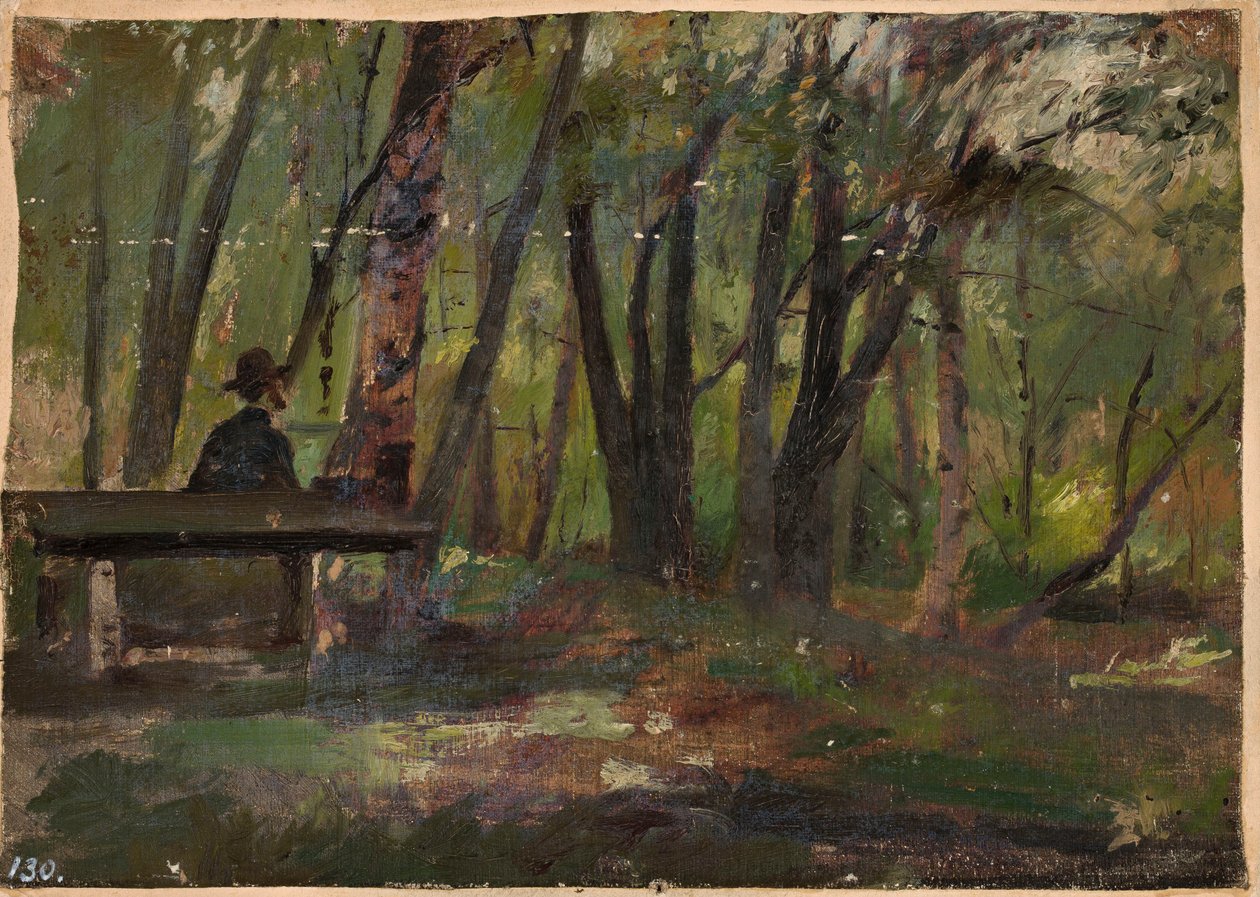 Petersburg - Park auf der Piotrowskaja-Insel von Jan Ciągliński