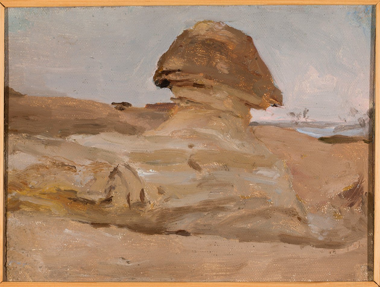 Sphinx. Aus der Reise nach Ägypten von Jan Ciągliński