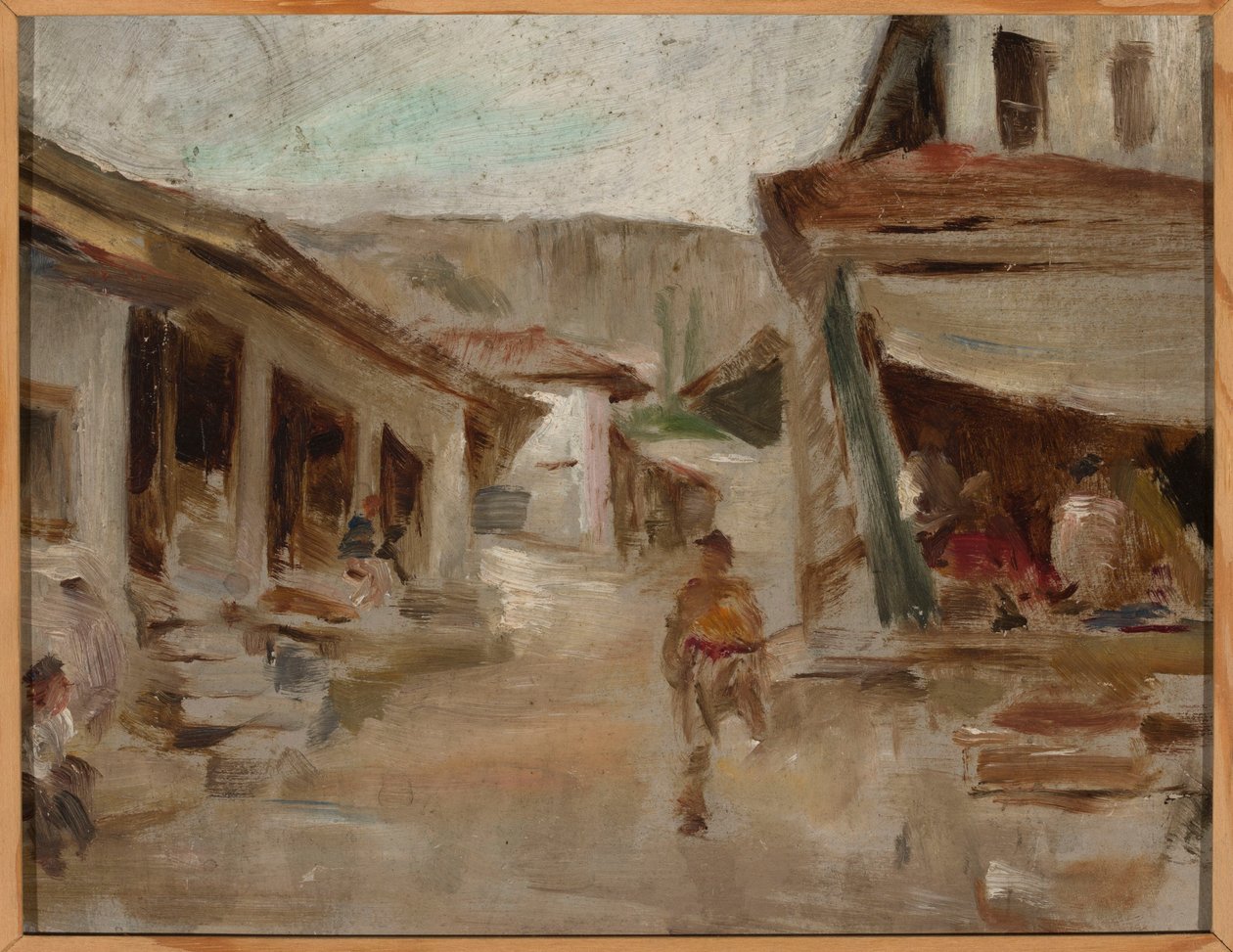 Straße - Baktschisarai. Aus der Reise auf die Krim von Jan Ciągliński