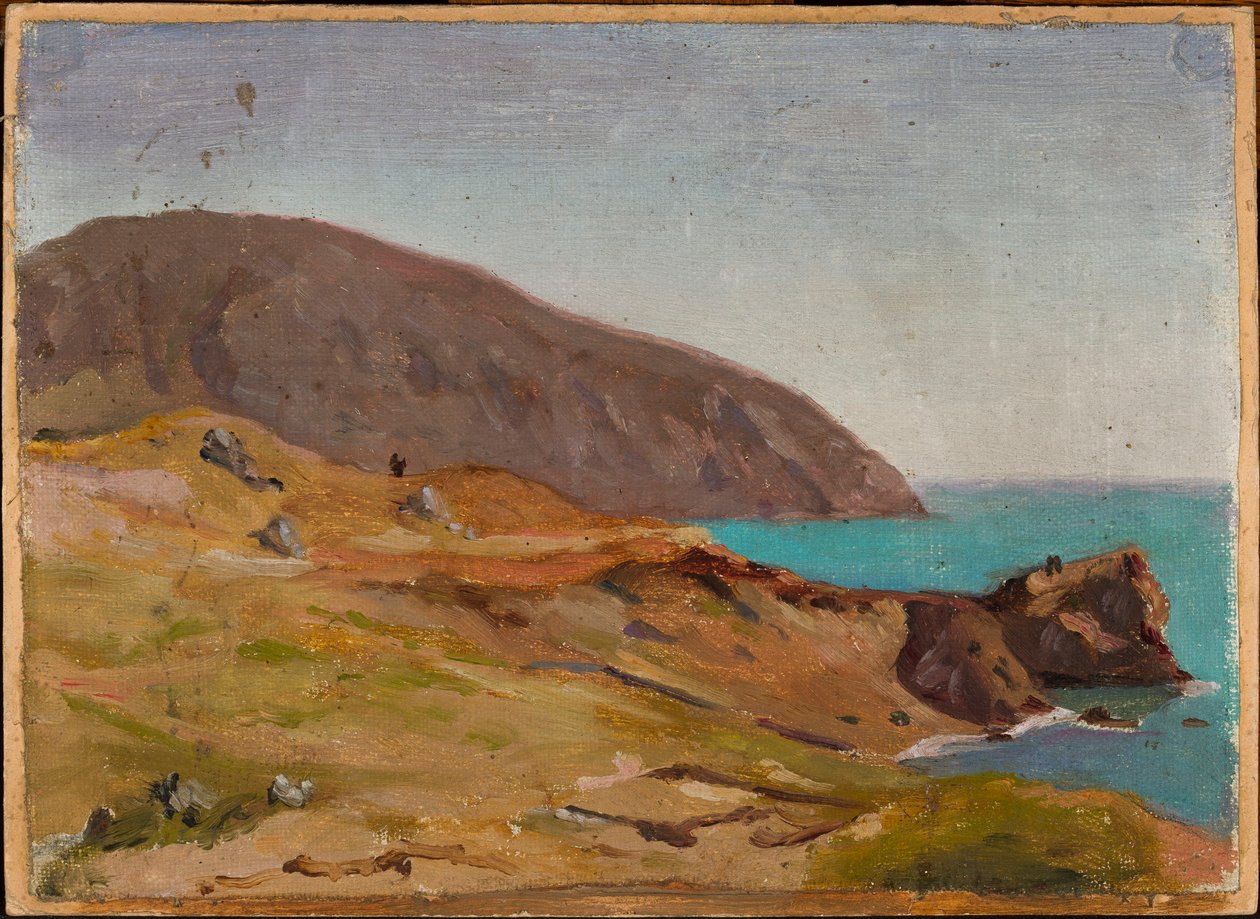 Ansicht des Meeres. Aus der Reise nach Krim von Jan Ciągliński