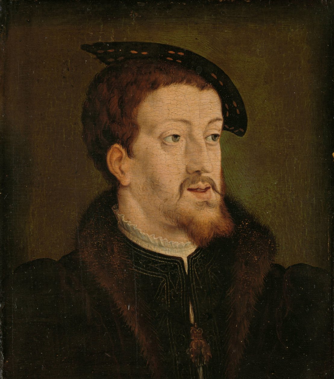 Porträt von Karl V., Heiliger Römischer Kaiser von Jan Cornelisz Vermeyen (manner of)