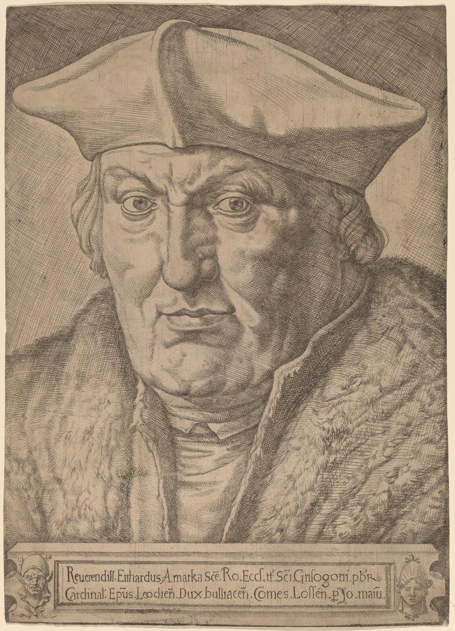 Erard de la Marck von Jan Cornelisz Vermeyen