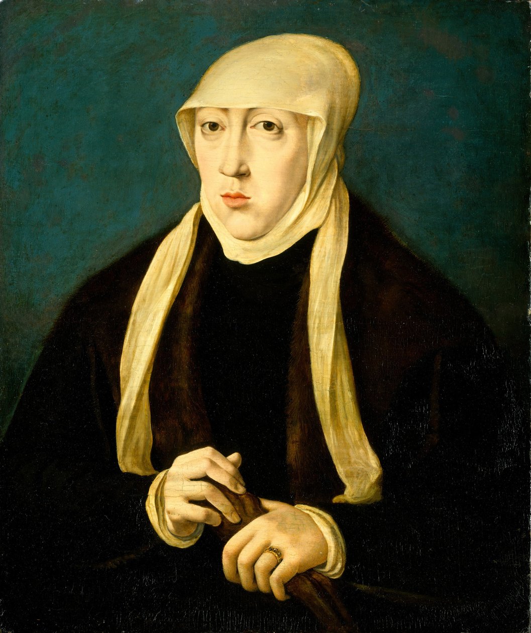 Maria (1505–1558), Königin von Ungarn von Jan Cornelisz Vermeyen