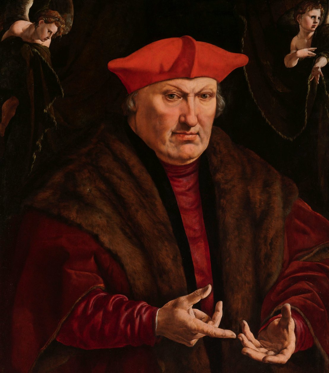 Porträt von Erard de la Marck von Jan Cornelisz Vermeyen