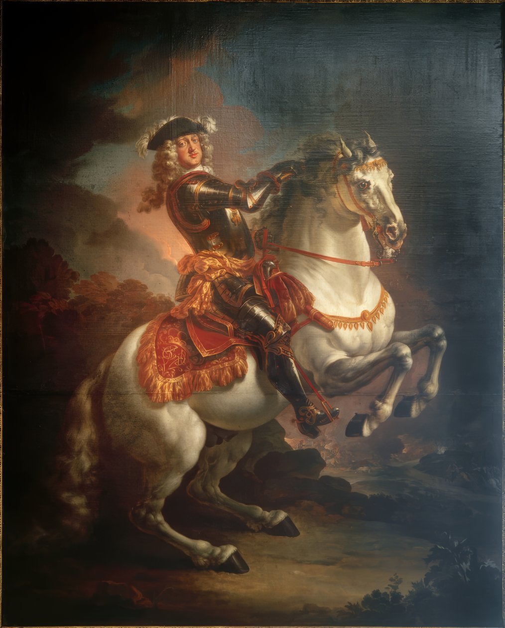 Reiterbildnis des Kurfürsten Johann Wilhelm von Pfalz-Neuburg von Jan Frans Douven