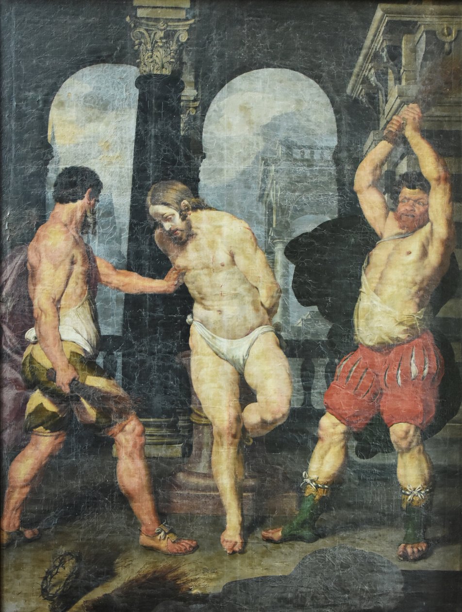 Jan Janssens (1590-circa1650) Die Geißelung Christi Sint-Michielskerk Gent 30-06-2019 von Jan Janssens