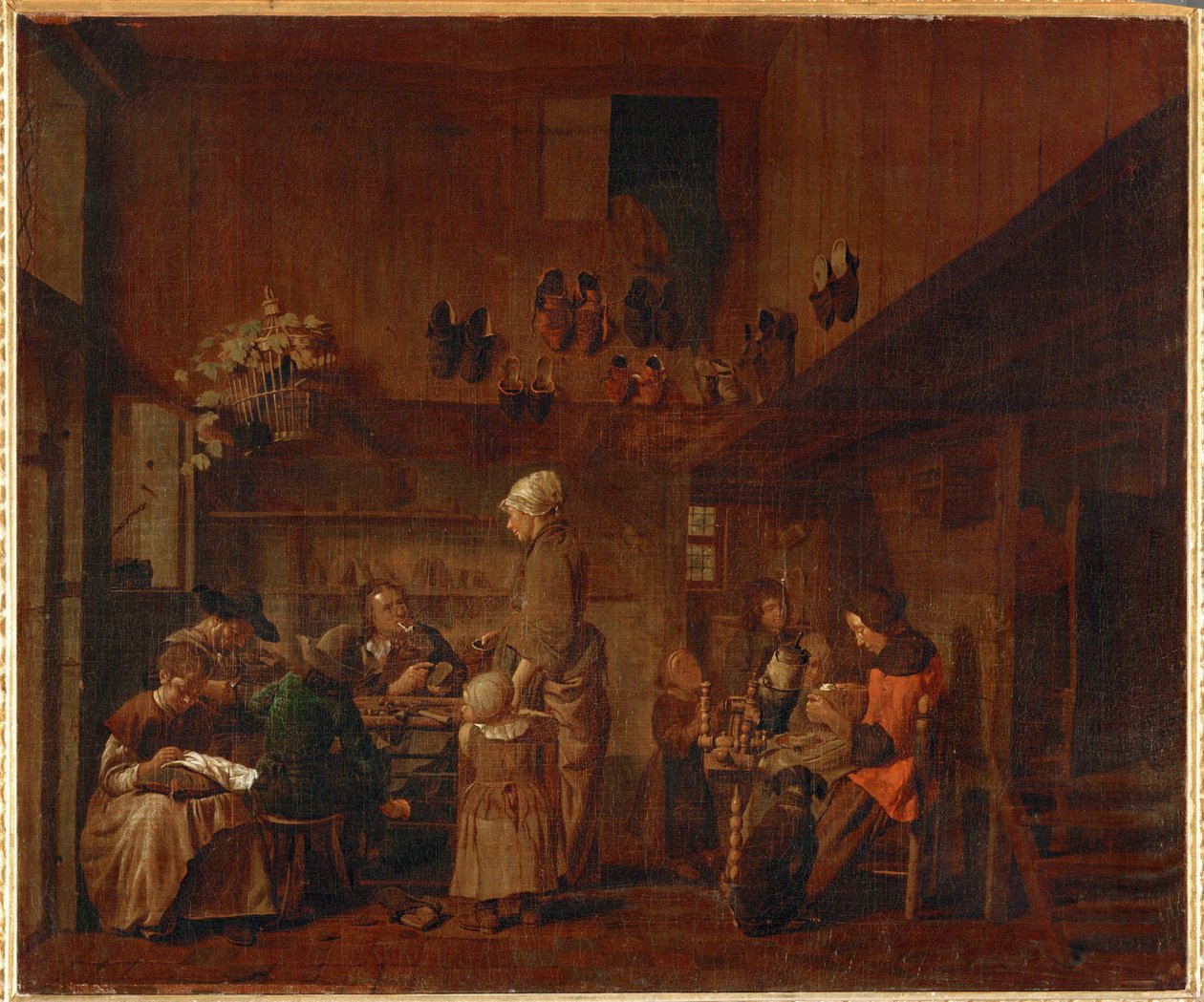Eine Schusterwerkstatt von Jan Josef the Elder Horemans