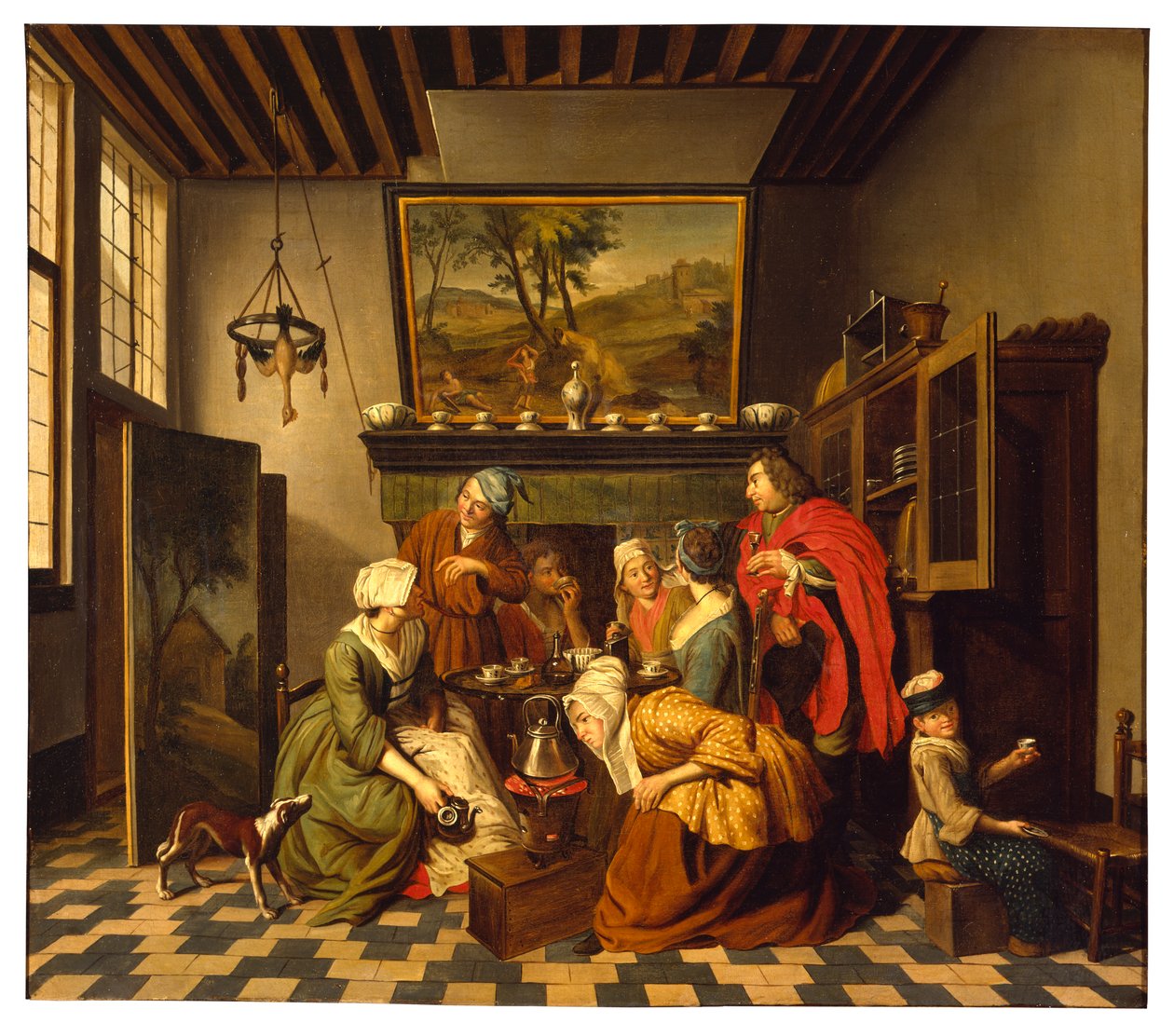 Teestunde von Jan Josef the Younger Horemans