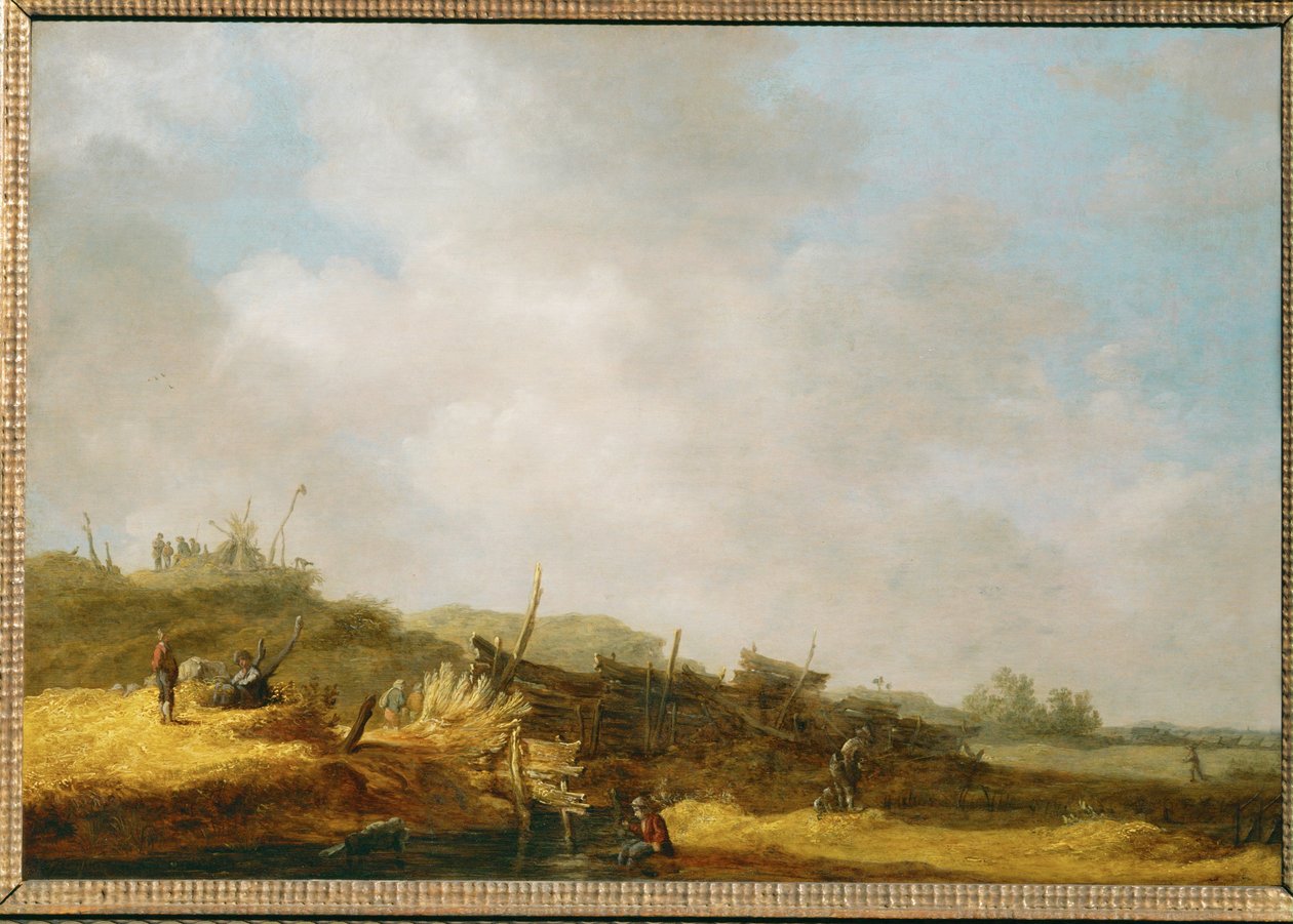 Landschaft mit Dünen von Jan Josephsz van Goyen
