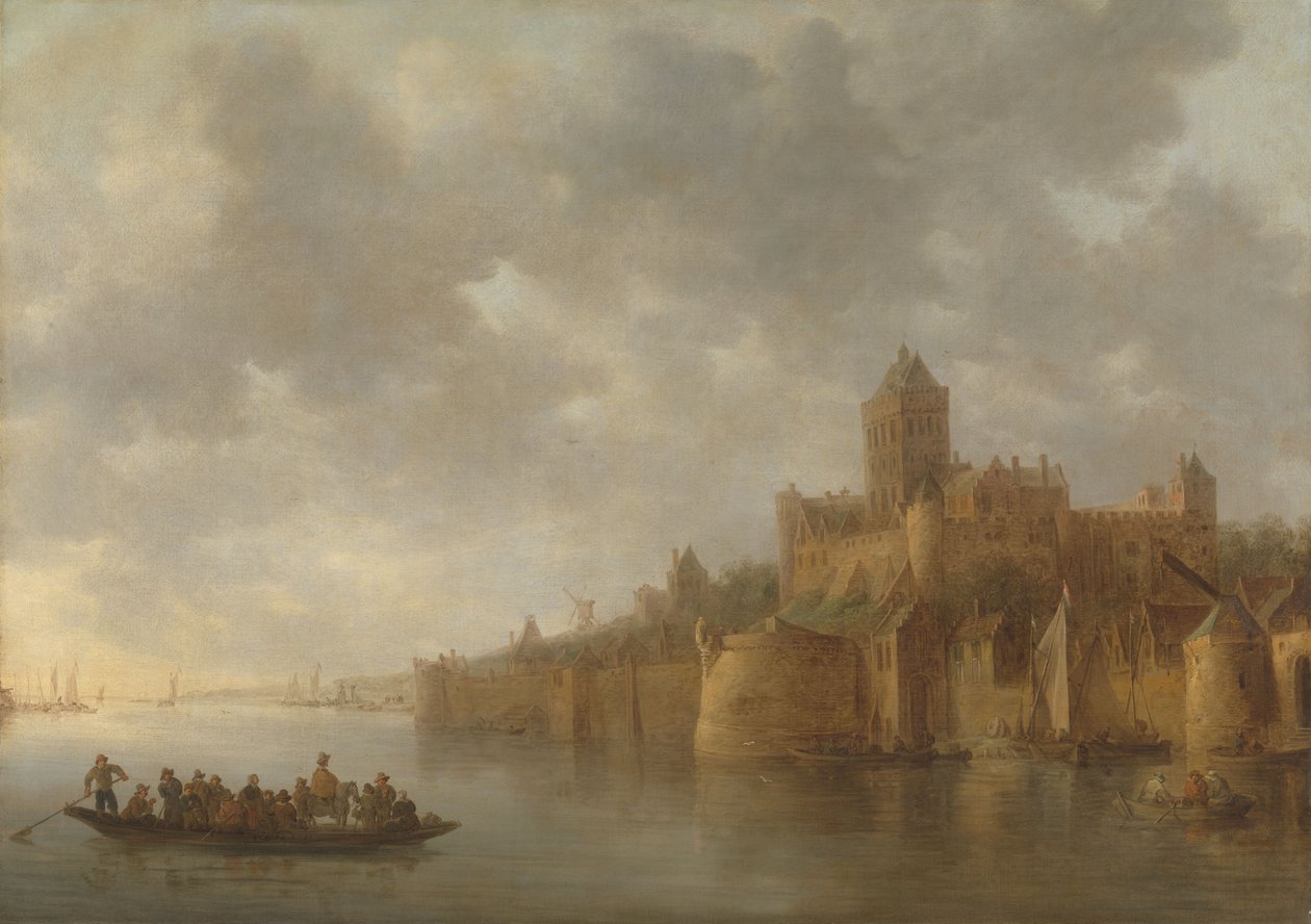Der Valkhof in Nijmegen von Jan Josephsz van Goyen