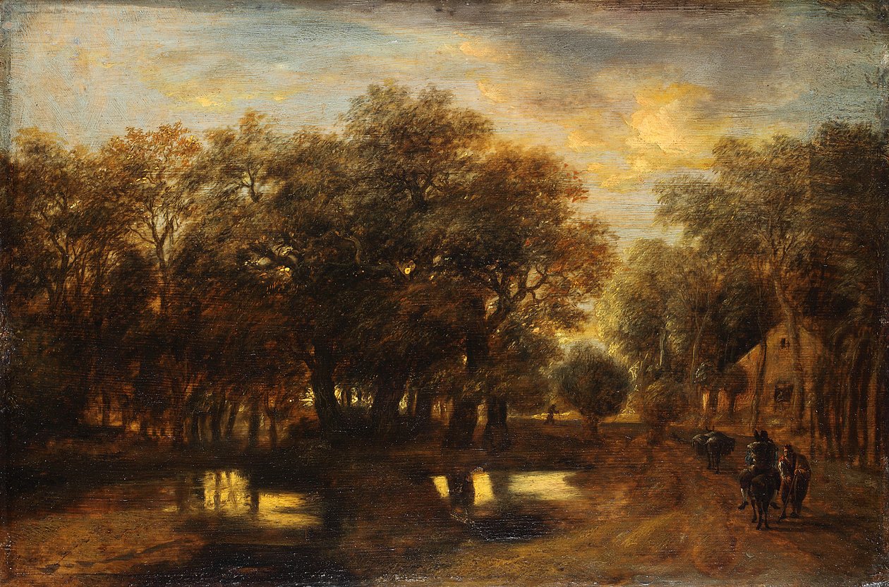 Abendlandschaft von Jan Lievens