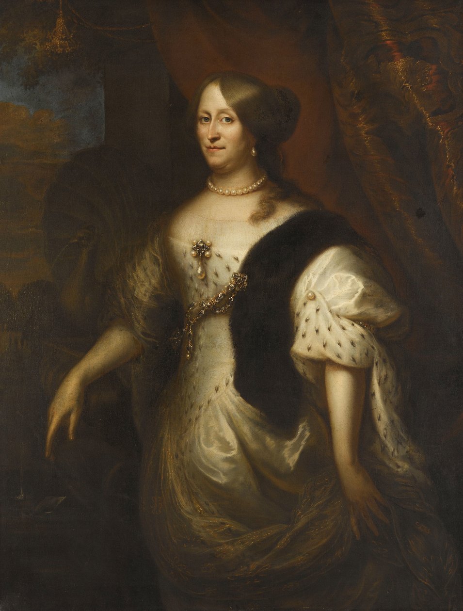 Cornelia Teding van Berkhout (1614-80), Ehefrau von Maerten Harpertsz Tromp von Jan Lievens