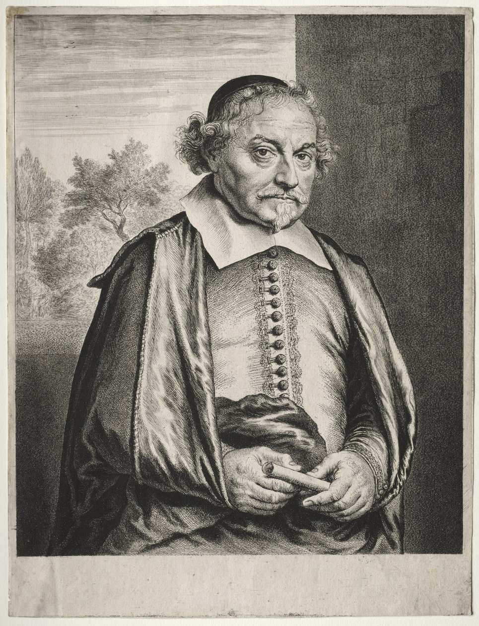 Justus Vondel von Jan Lievens