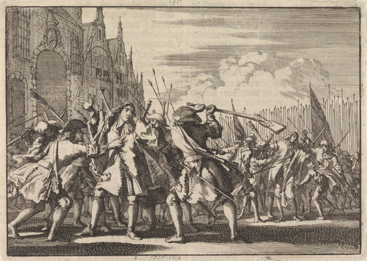 Mord an den Gebrüdern De Witt, 1672 von Jan Luyken