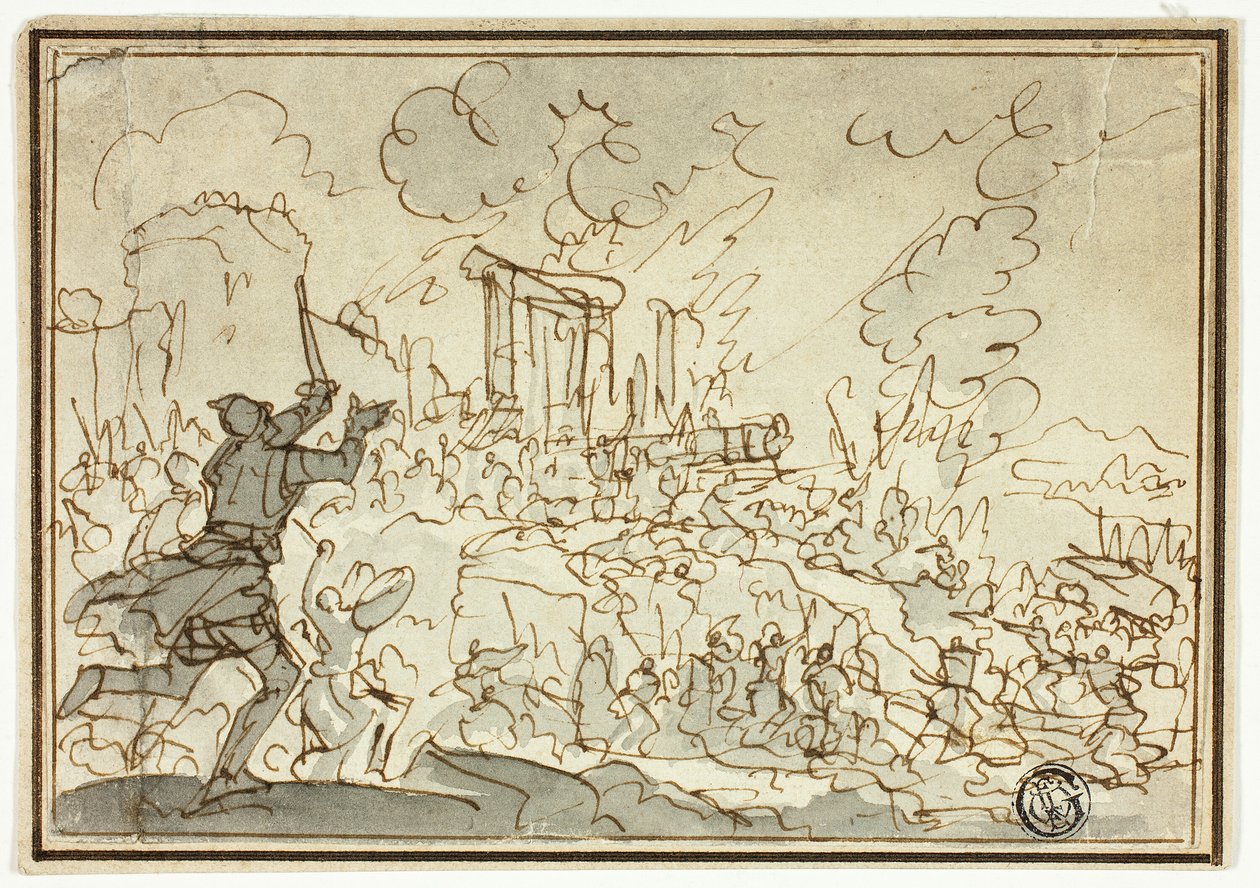 Belagerung der Festung von Jan Luyken