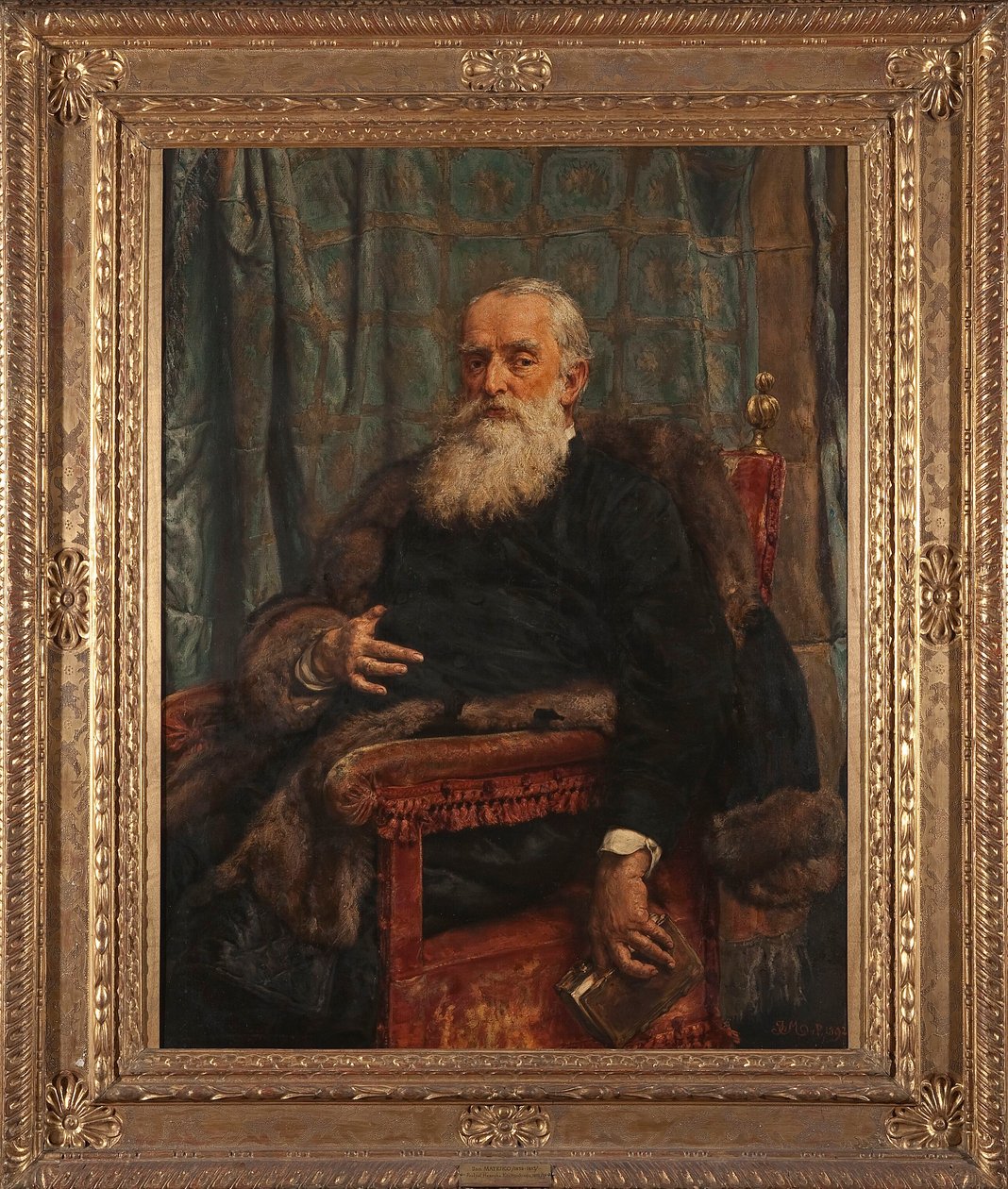 Porträt von Henryk Krajewski von Jan Matejko