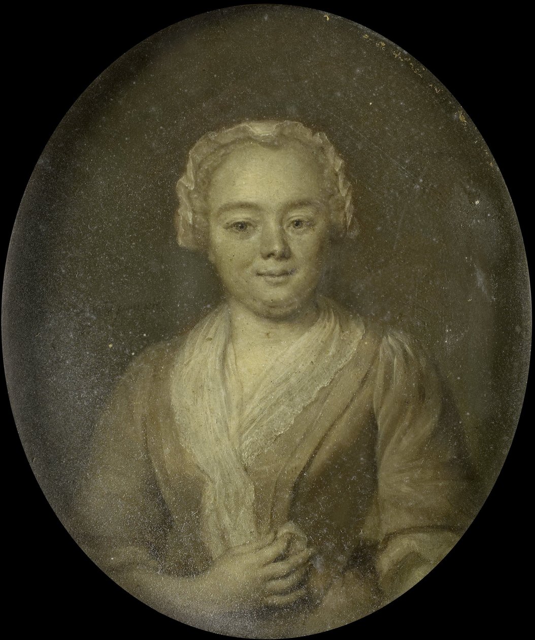 Porträt von Margaretha van Leuvenigh, Ehefrau von Bernardus de Bosch von Jan Maurits Quinkhard