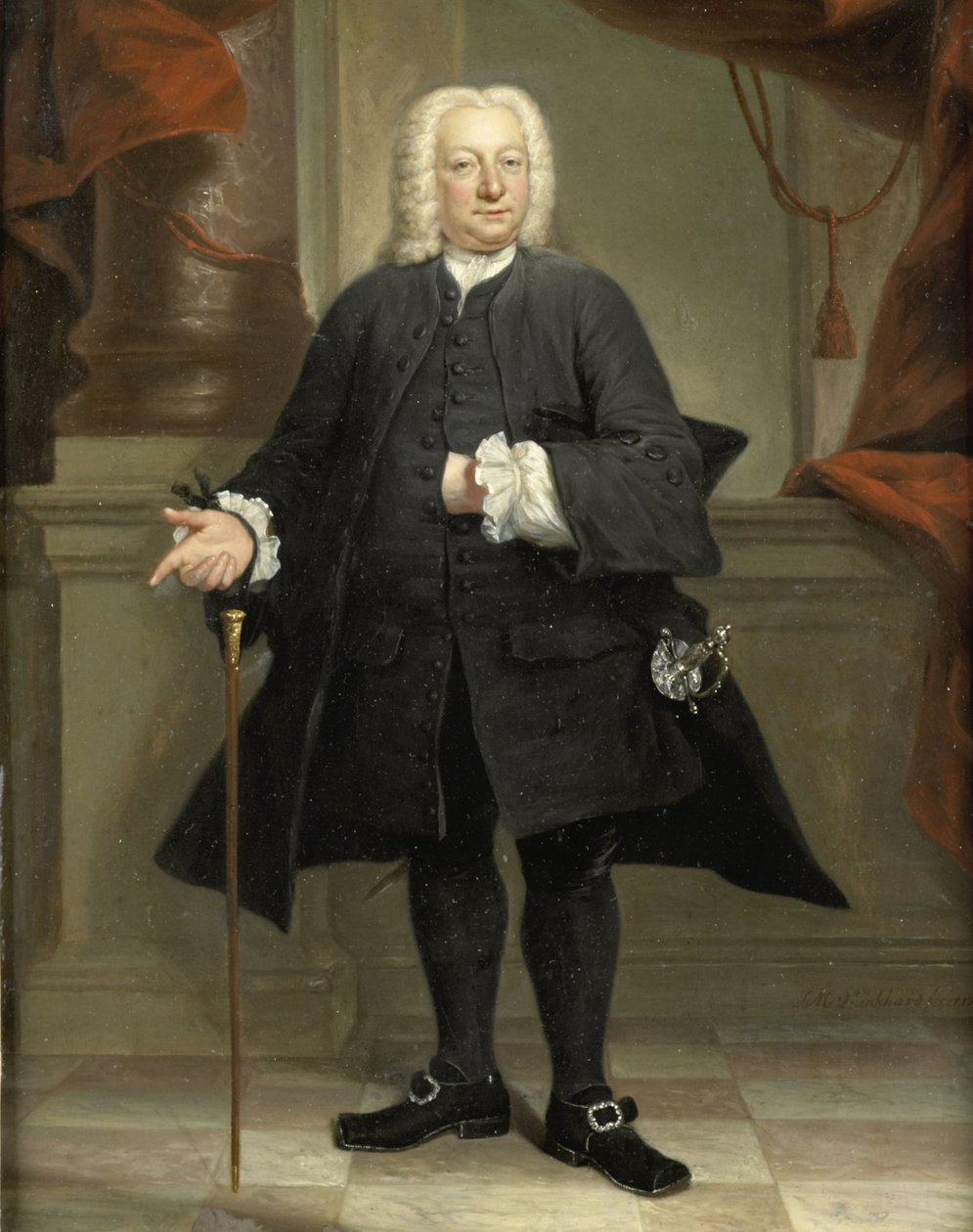 Porträt eines Mannes von Jan Maurits Quinkhard