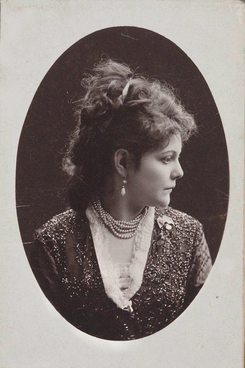 Porträt der Pianistin und Komponistin Sophie Menter 1846-1918, 1893 von Jan Mieczkowski