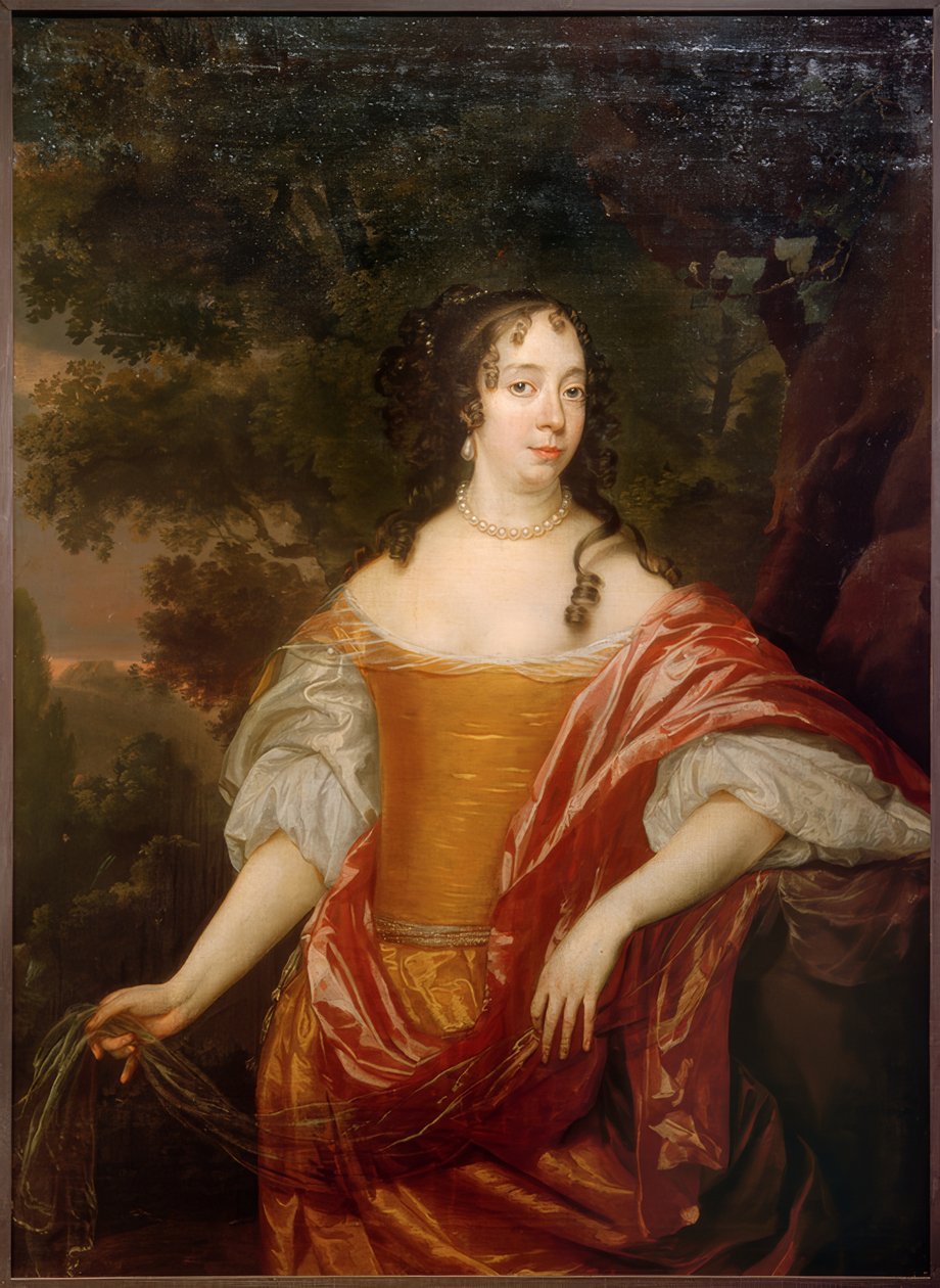 Albertine Agnes von Oranien-Nassau, Fürstin von Nassau-Dietz von Jan Mijtens