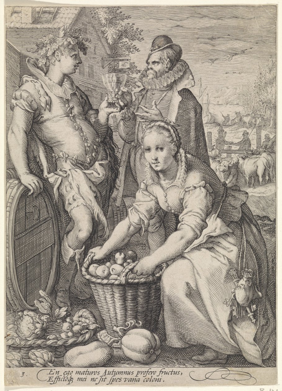 Herbst von Jan Saenredam
