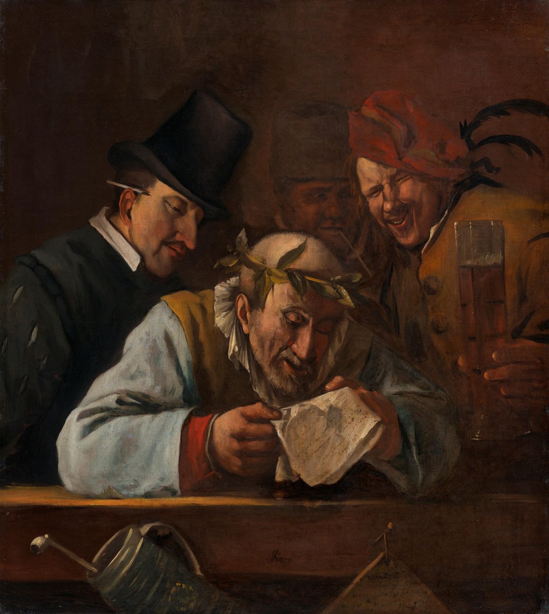 Die "Rederijker" von Jan Steen