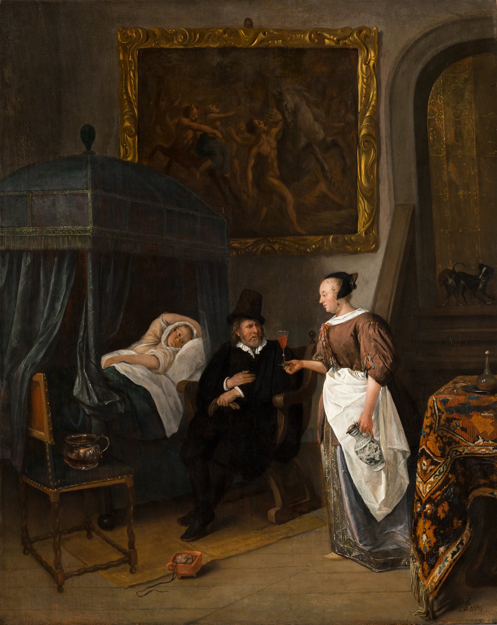 Der Arztbesuch von Jan Steen