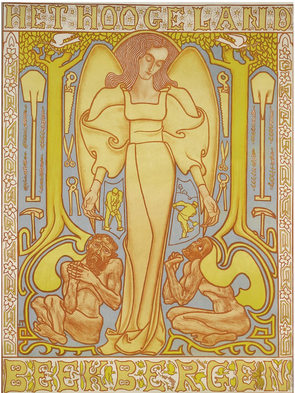 Het Hoogeland Beekbergen, 1896 von Jan Toorop