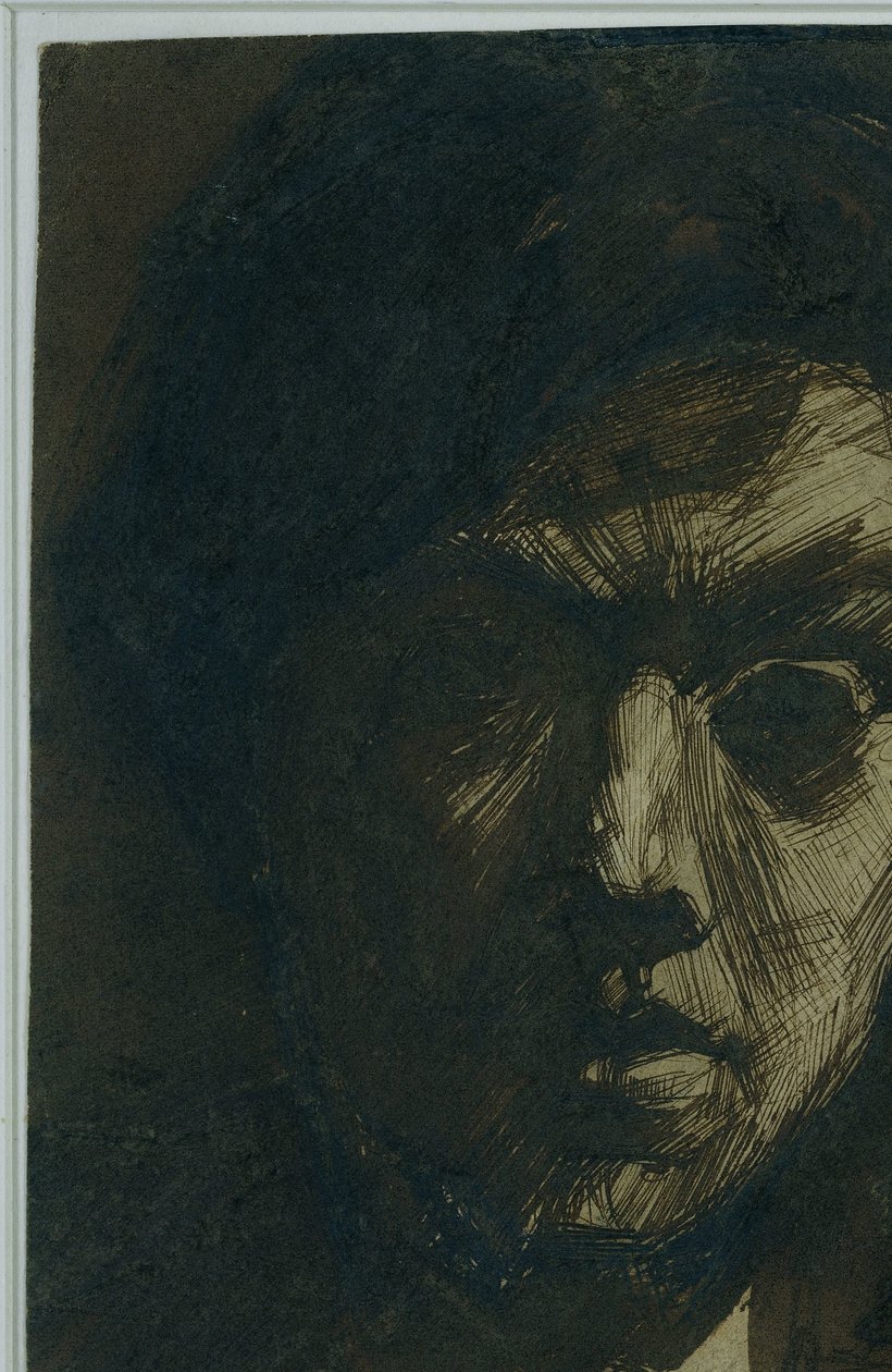 Selbstporträt des Malers Jan Toorop von Jan Toorop