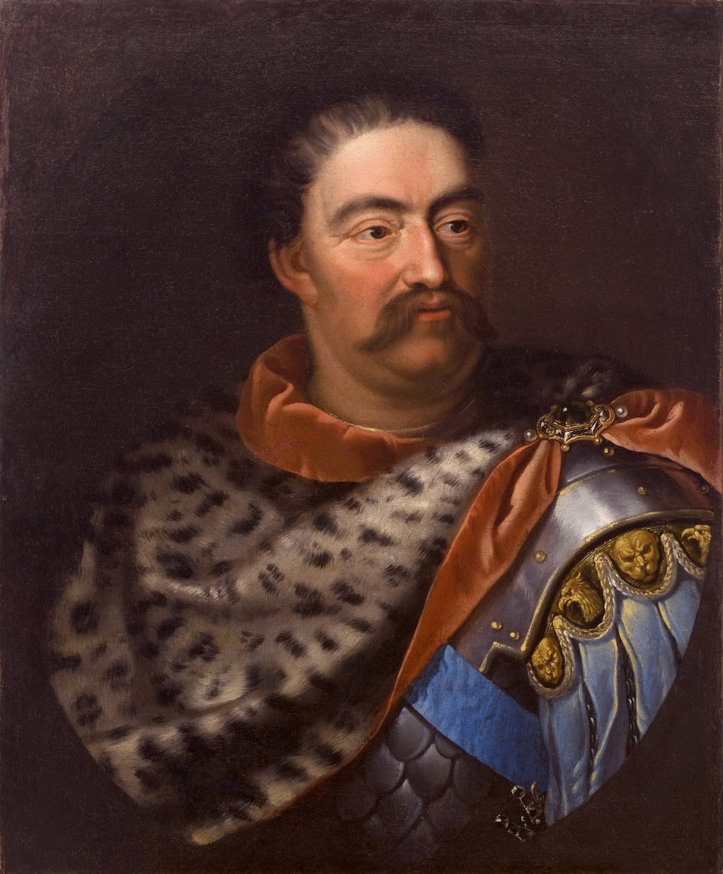 Porträt von John III Sobieski, König von Polen und Großherzog von Litauen, 1629-1696 von Jan Tricius