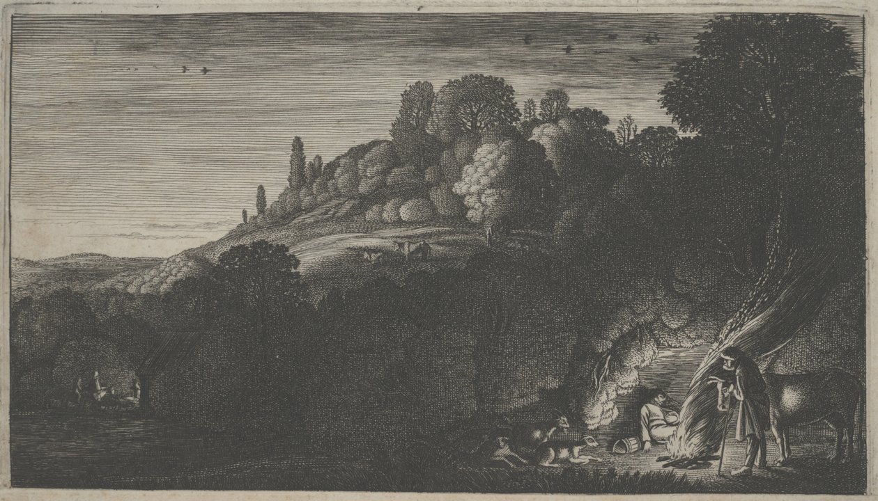 Die Flucht nach Ägypten von Jan Van de II Velde