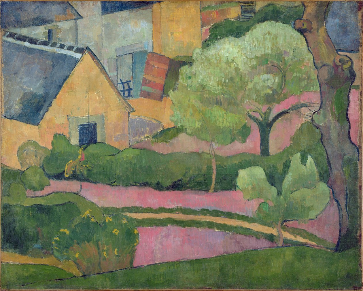 Bauernhof in Le Pouldu, ca. 1892 von Jan Verkade