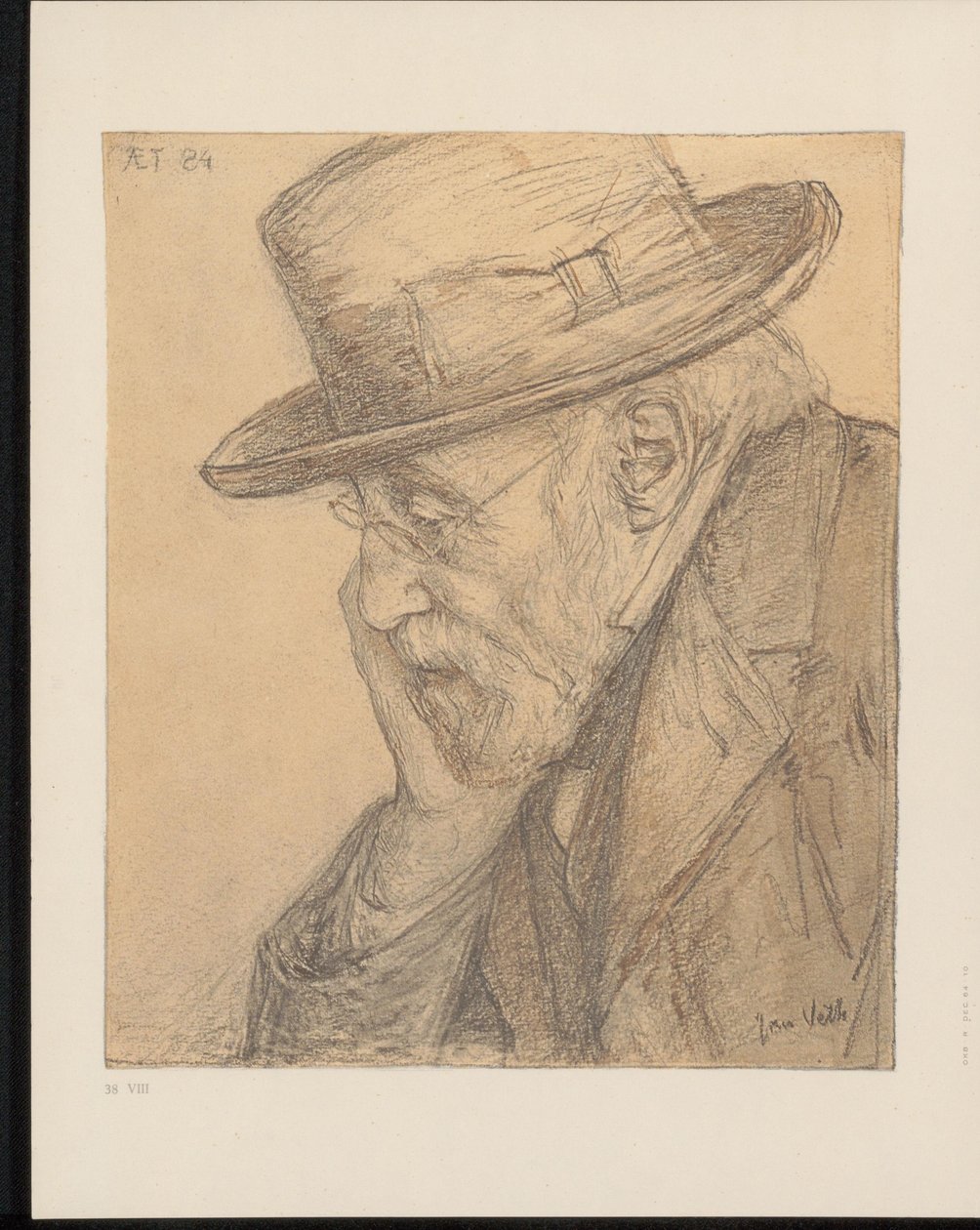 Druck aus dem Archiv Jan Veth von Jan Veth