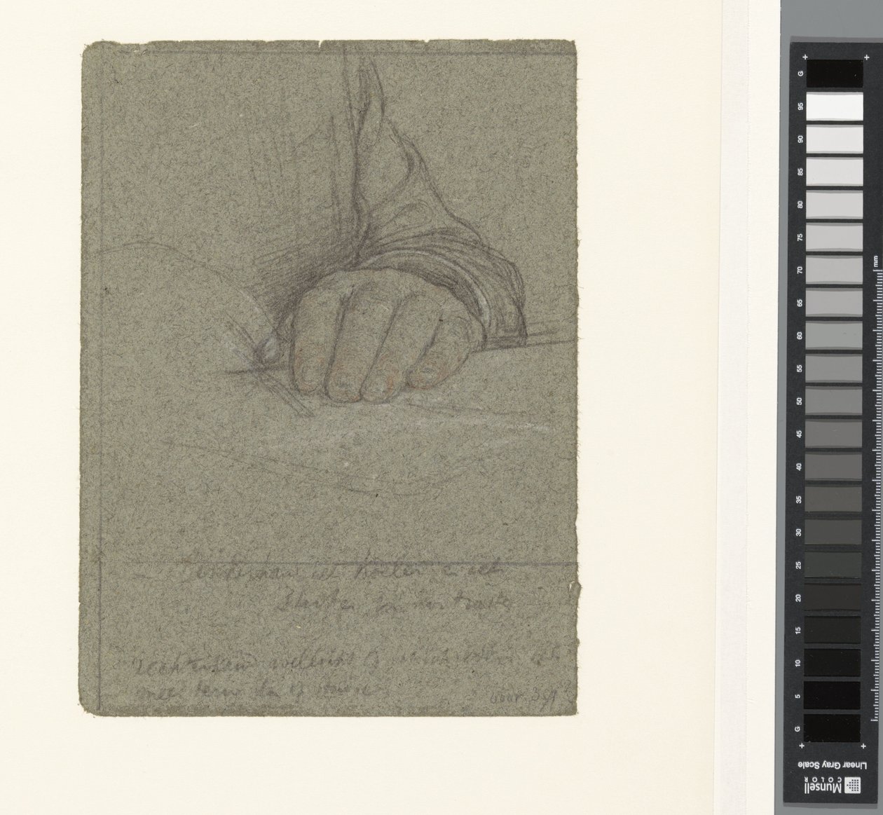 Studie der rechten Hand von Geheimrat M. Kempner von Jan Veth