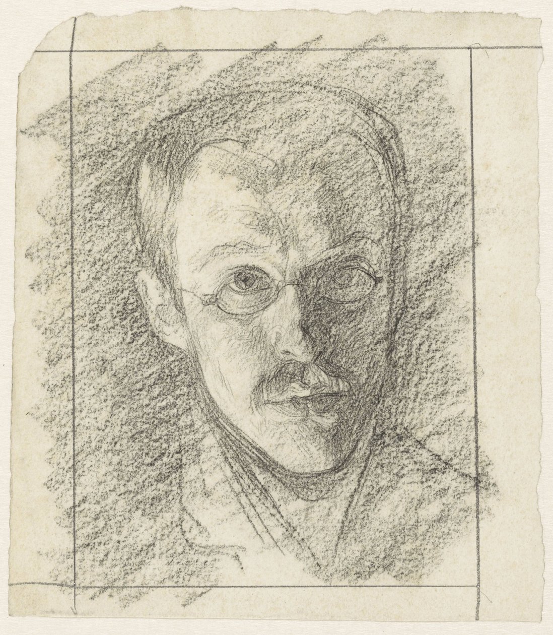 Selbstporträt von Jan Veth von Jan Veth