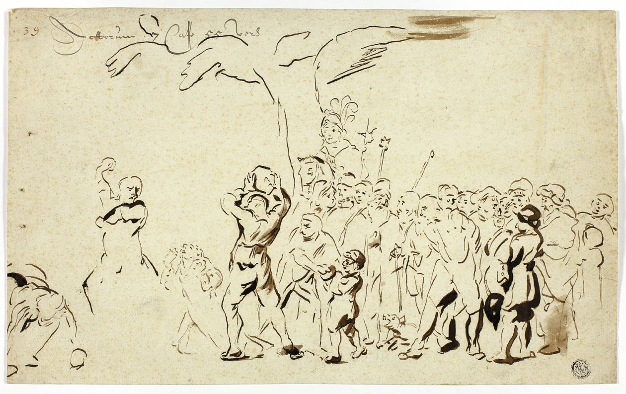 Steinigung des Heiligen Stephanus von Jan Victors