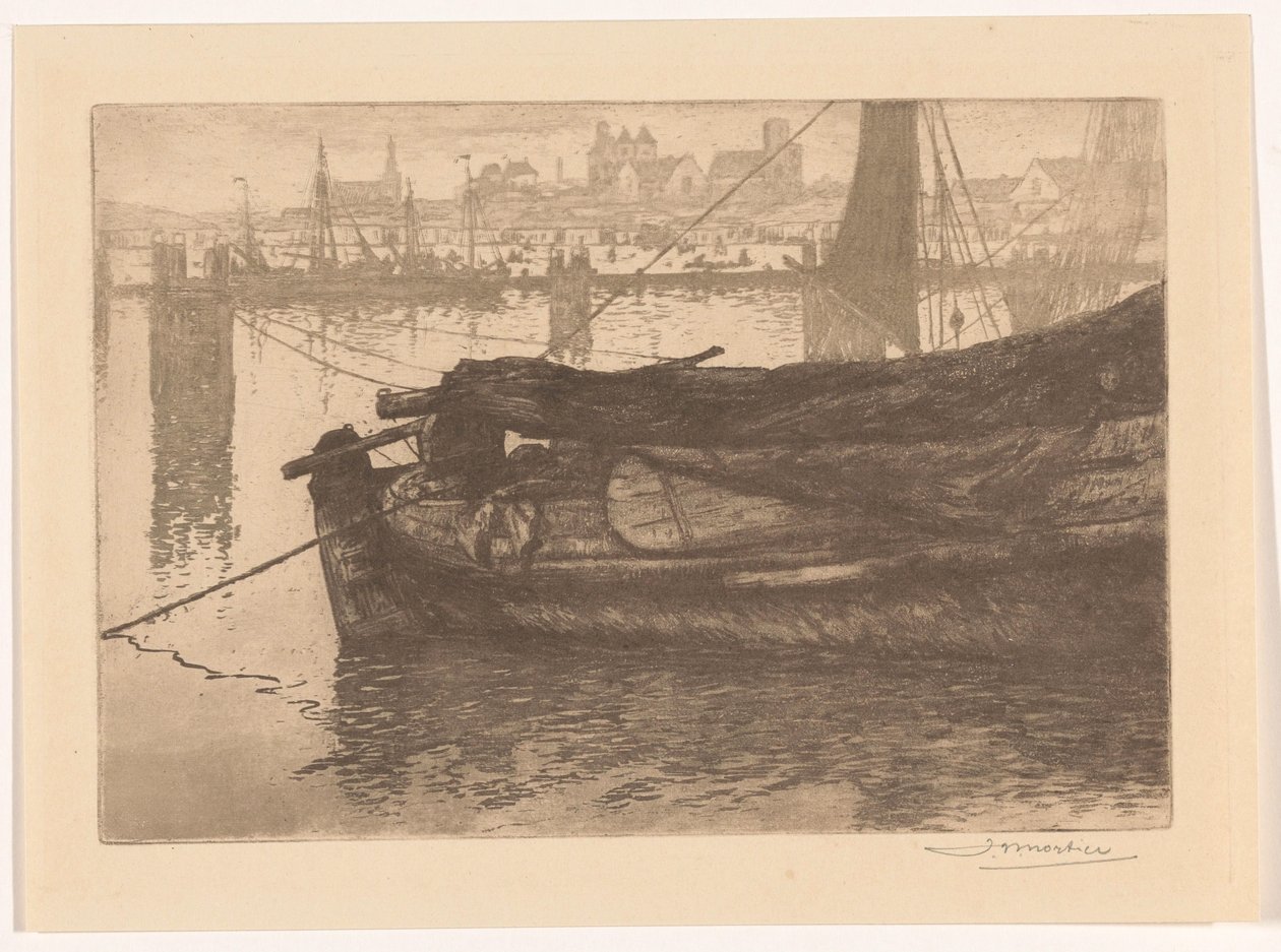 Hafen von Scheveningen von Jan Willem Nortier (signed by artist)