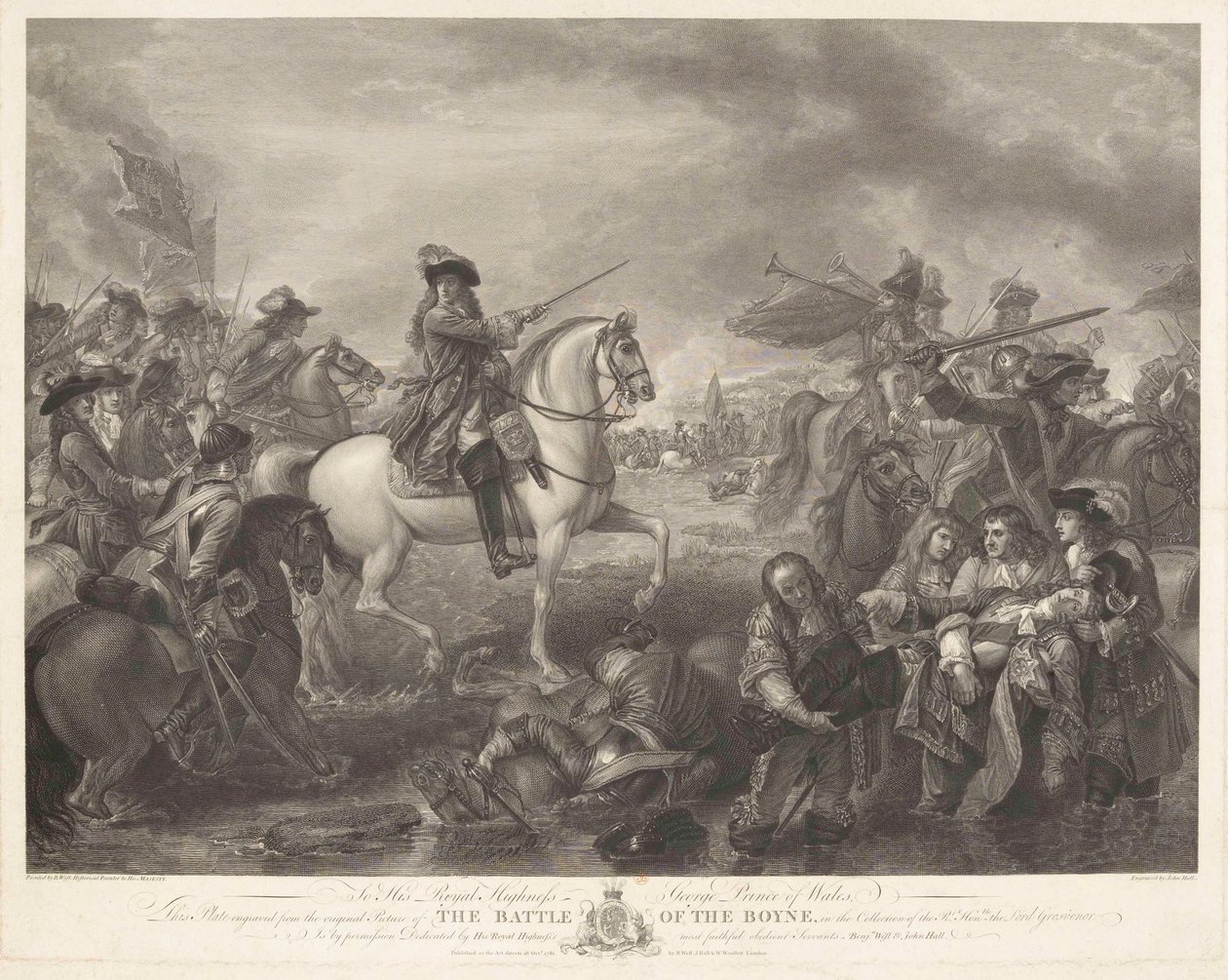Schlacht am Boyne von Jan Wyck