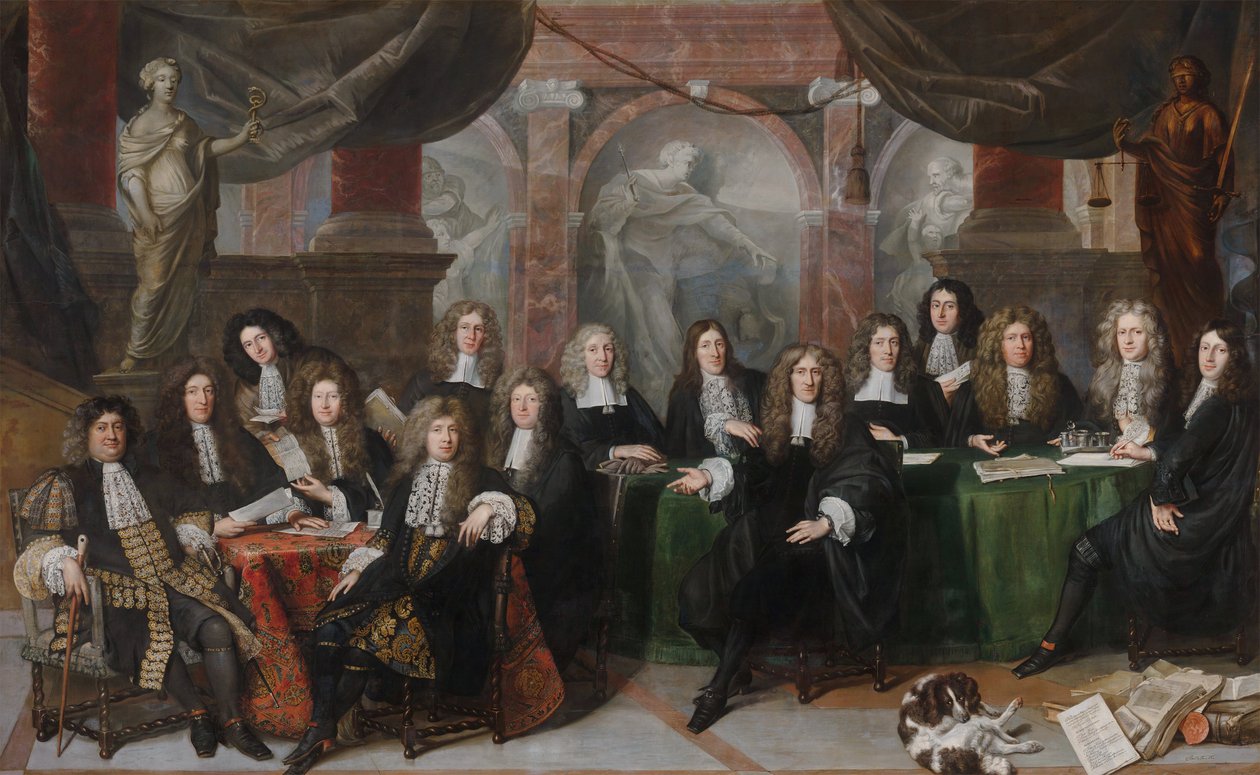 Mitglieder des Magistrats von Den Haag von Jan de Baen