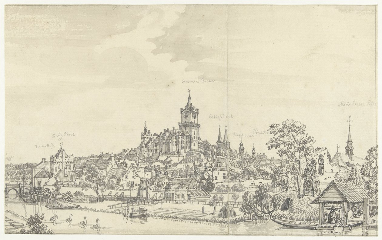 Ansicht von Kleve von Jan de Beijer