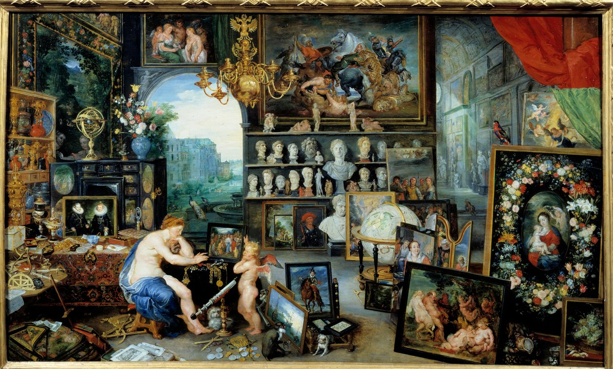 Allegorie der fünf Sinne von Jan the Elder Brueghel
