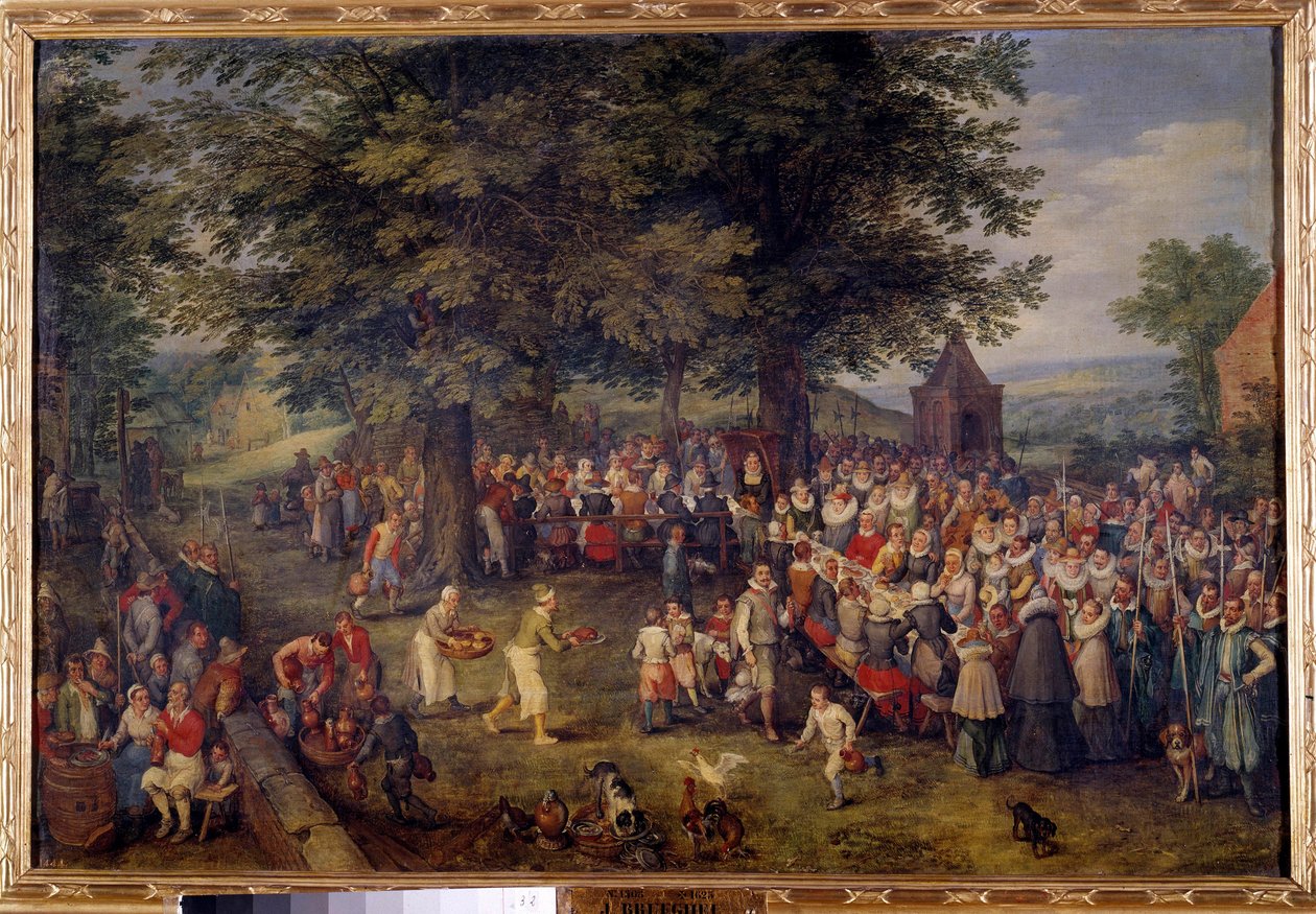 Hochzeitsbankett von Jan the Elder Brueghel