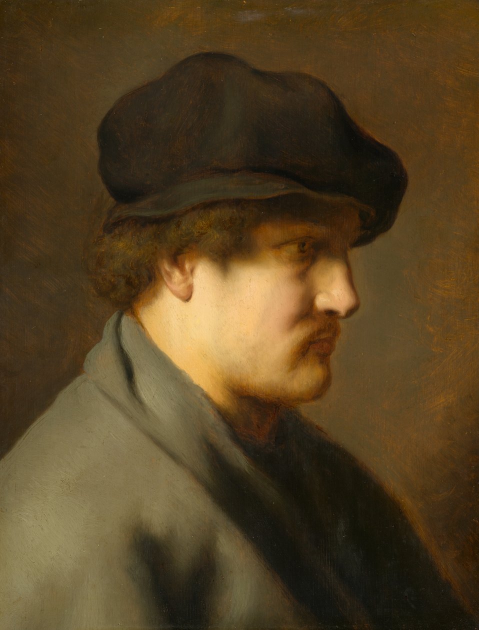 Junger Mann mit Barett, um 1627-29 von Jan the Elder Lievens