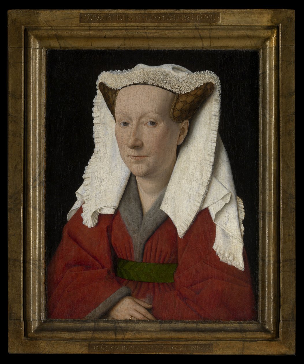 Porträt von Margareta van Eyck von Jan van Eyck