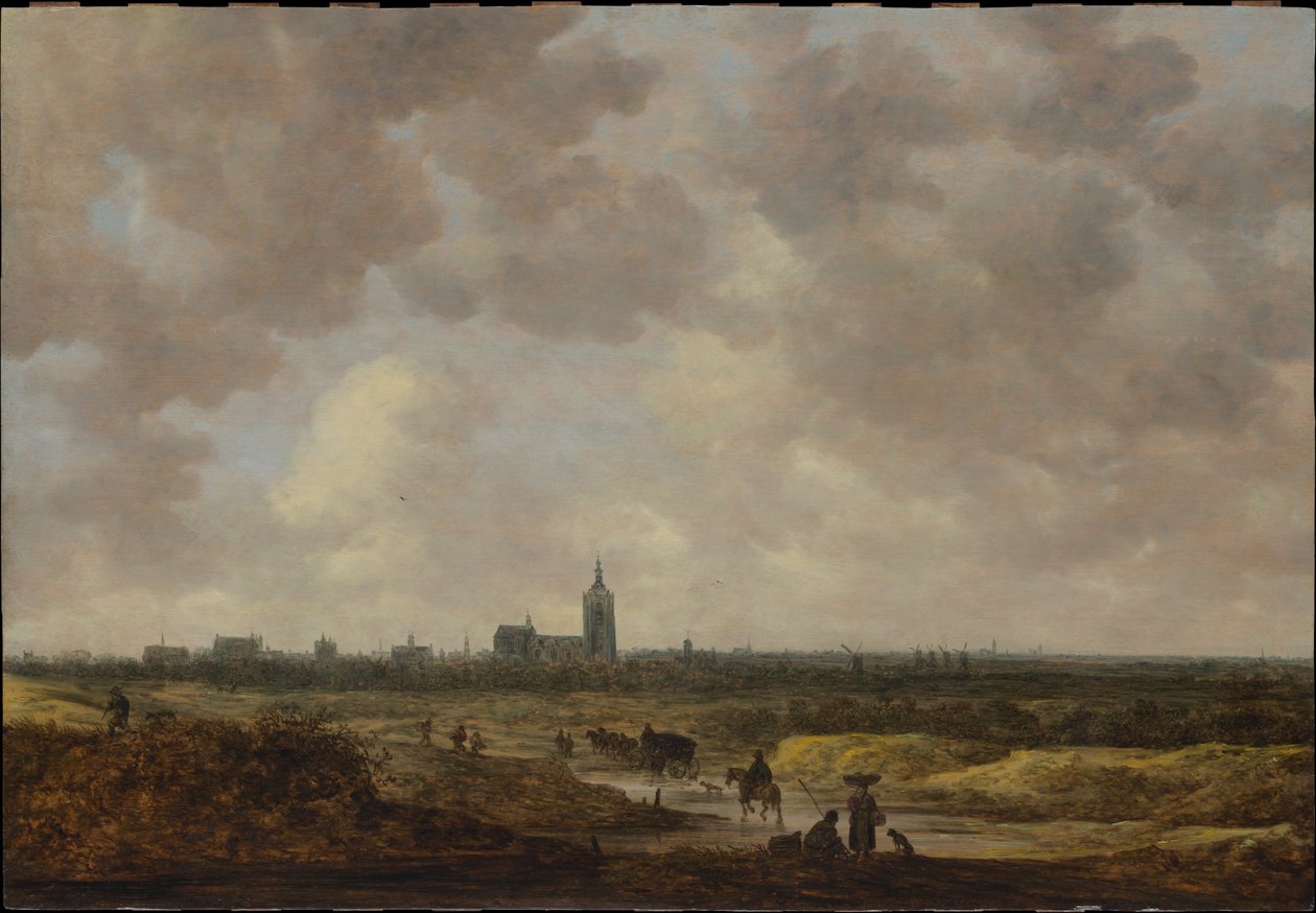 Ansicht von Den Haag aus Nordwesten von Jan van Goyen