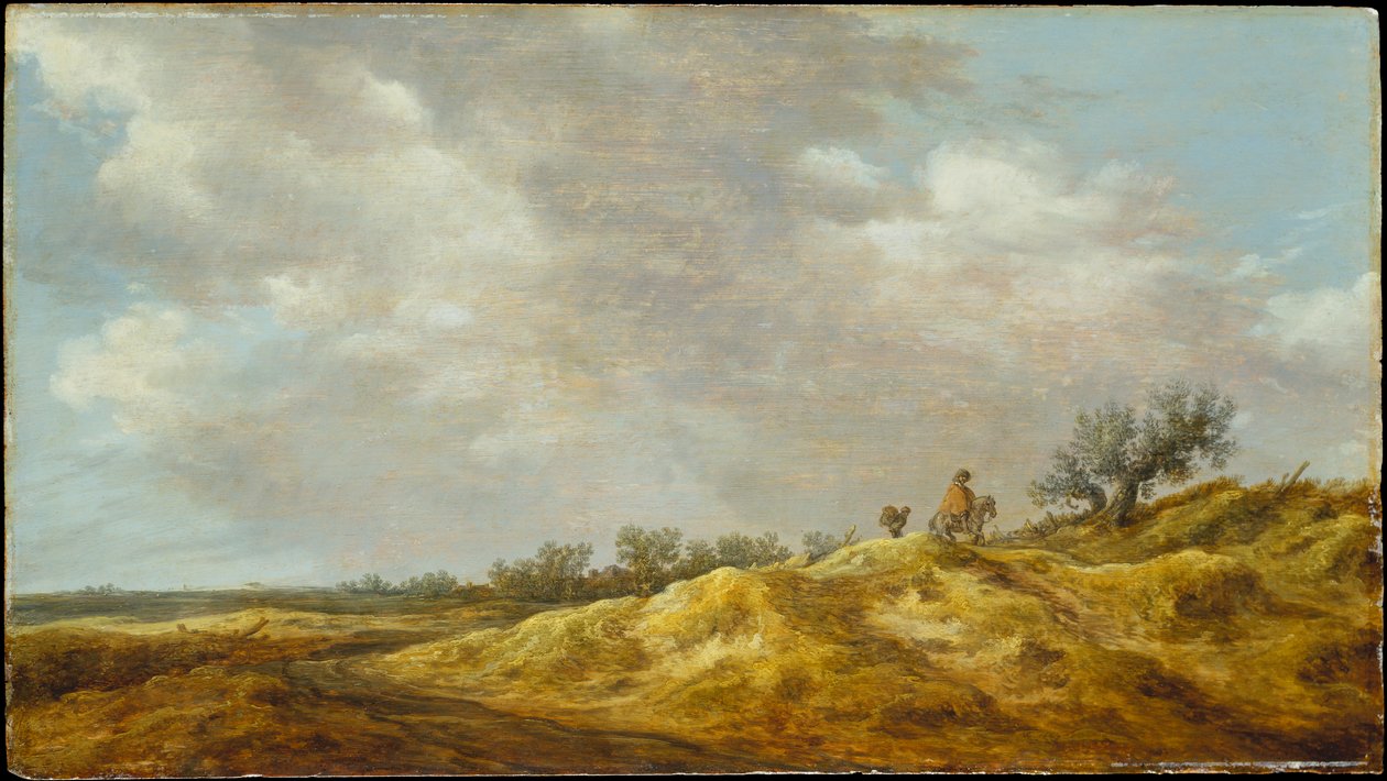 Pfad durch die Dünen von Jan van Goyen